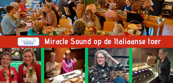Miracle Sound op de Italiaanse toer